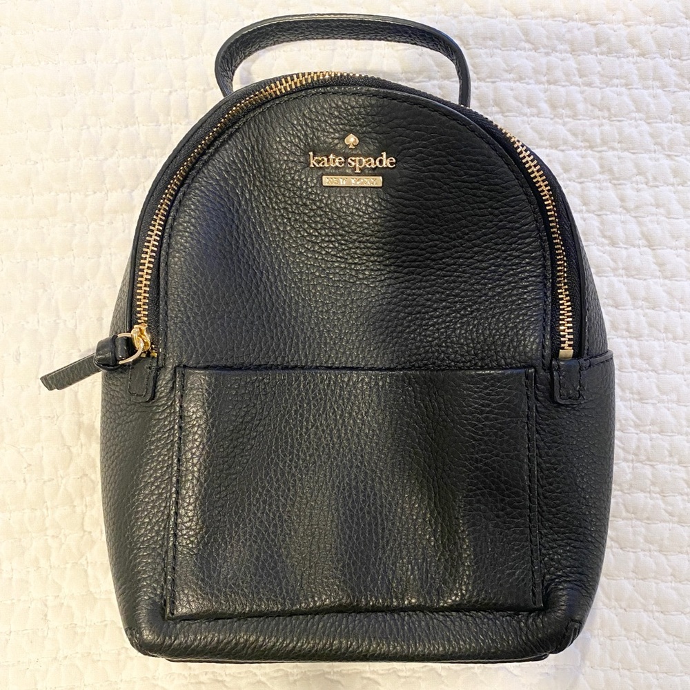 Kate Spade Pebbled Leather Mini Dome Backpack